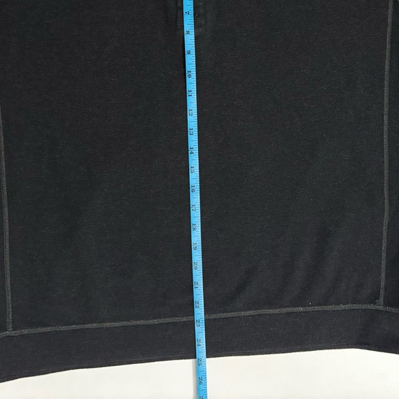 Tommy Bahama Flipshore Half Zip Reversible Sweatshirt/Pullover Sz XXL Grey/Black - Picture 14 of 15